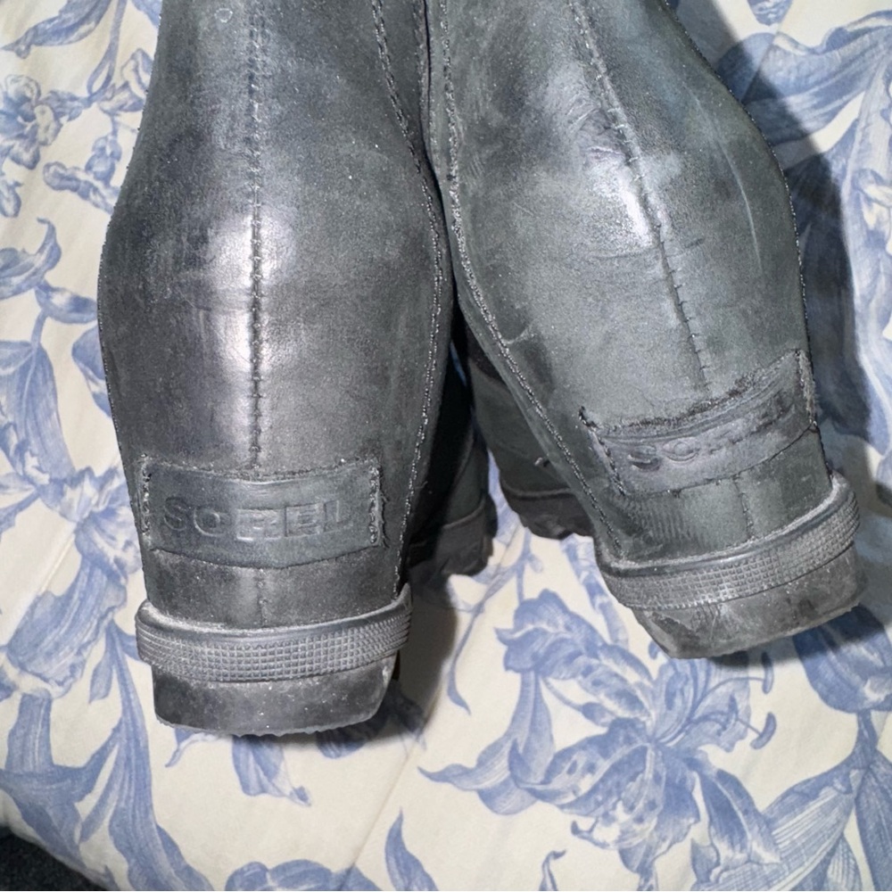 Sorel Chelsea Black Ankle Boots 9 - Picture 9 of 9
